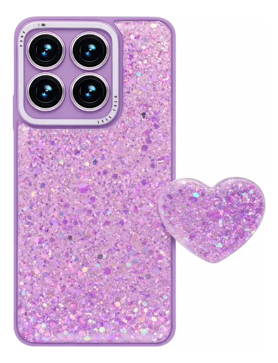 Carcasa para Motorola G56 Glitter Brillo Incluye Pop Socket — vista 5 Carcasa para Motorola G56 Glitter Brillo Incluye Pop Socket — vista 5