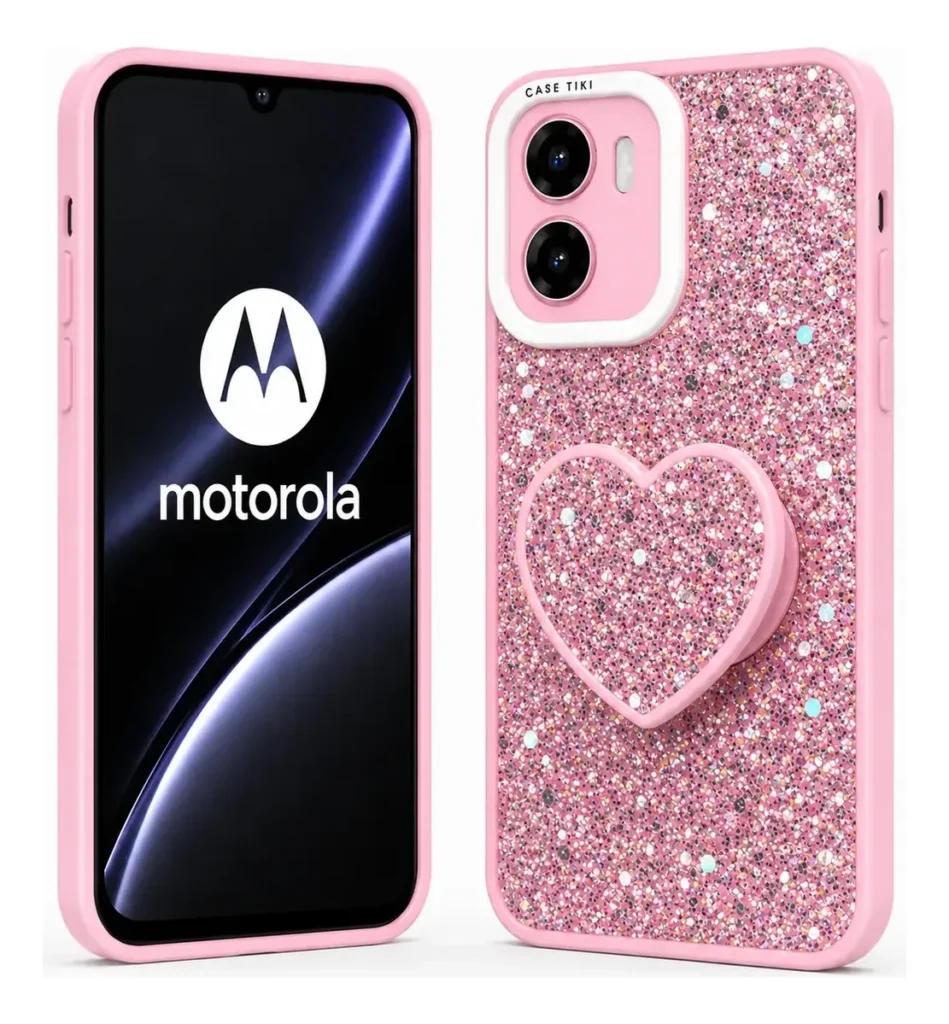 Carcasa para Motorola G05 Glitter Incluye Pop Socket — vista 2