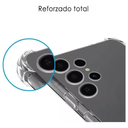 Carcasa para Samsung S23 Plus Transparente Antigolpe — vista 2