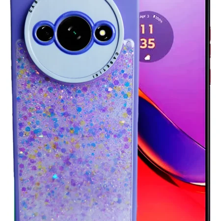 Carcasa para Xiaomi Redmi A3 Glitter Incluye Pop Socket — vista 2