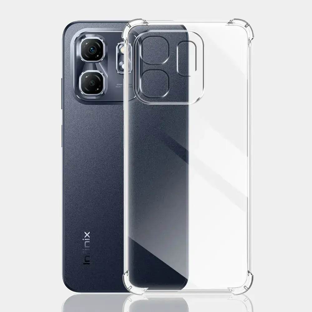 Carcasa Transparente para Infinix Smart 9 Antigolpe — vista 2 Carcasa Transparente para Infinix Smart 9 Antigolpe — vista 2