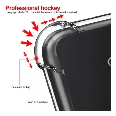 Carcasa Transparente para Honor X5B y X5B Plus Antigolpe — vista 2