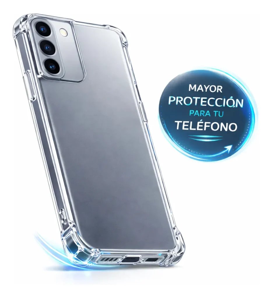 Carcasa para Samsung A73 5G Transparente Antigolpe — vista 2