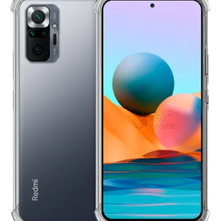 Carcasa Xiaomi Redmi Note 10S Transparente Antigolpe — vista 2