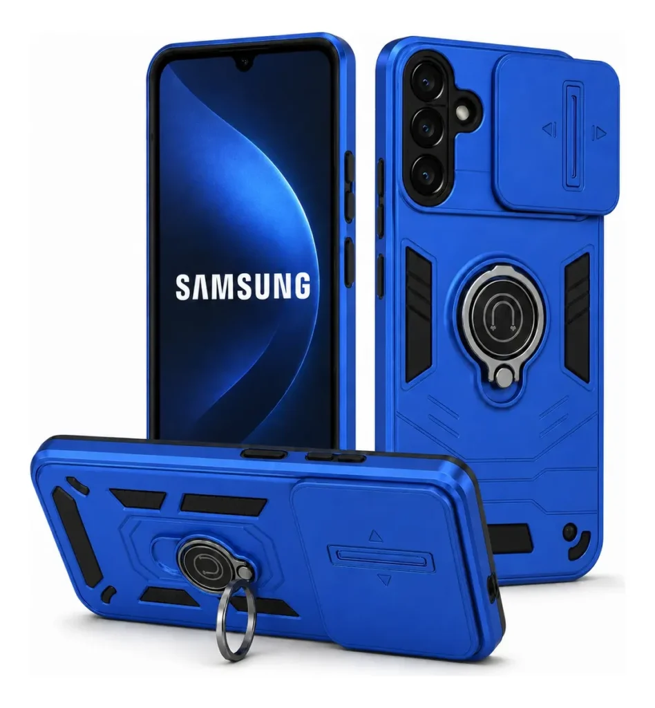 Carcasa para Samsung A36 Anillo Cubre Cámara