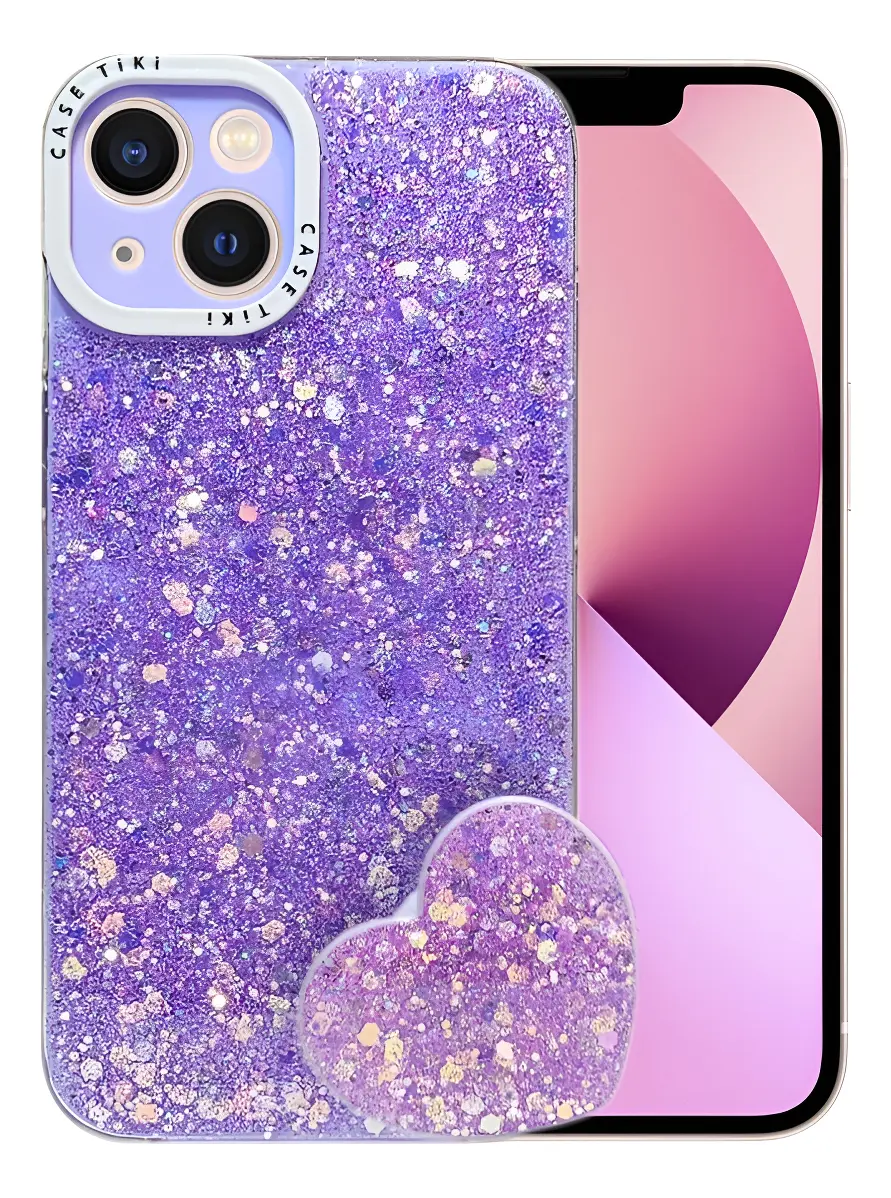 Carcasa para iPhone 14 Glitter Incluye Pop Socket — vista 4 Carcasa para iPhone 14 Glitter Incluye Pop Socket — vista 4