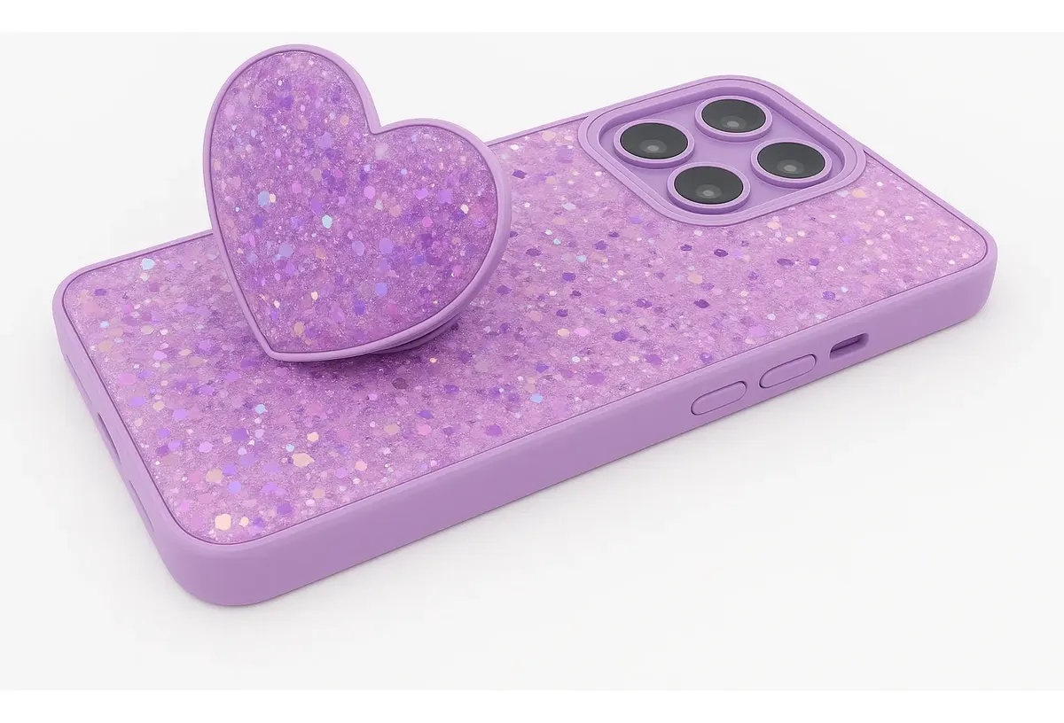 Carcasa para Motorola G56 Glitter Brillo Incluye Pop Socket — vista 6 Carcasa para Motorola G56 Glitter Brillo Incluye Pop Socket — vista 6