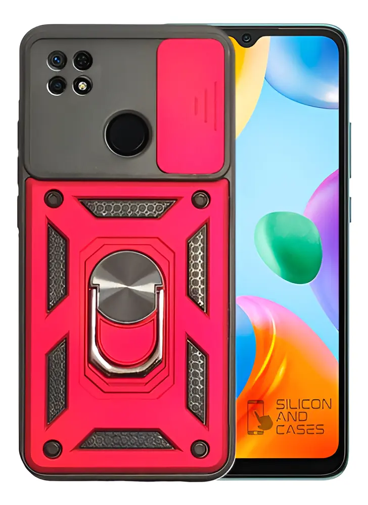 Carcasa Xiaomi Redmi 10C Anillo Antigolpe Cubre Cámara — vista 2 Carcasa Xiaomi Redmi 10C Anillo Antigolpe Cubre Cámara — vista 2