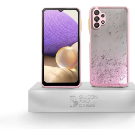 Carcasa Samsung A32 4G Glitter Protección Cámara