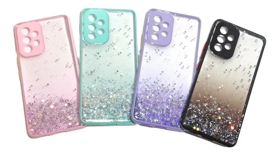 Carcasa Samsung A53 5G Glitter Protección Cámara — vista 3 Carcasa Samsung A53 5G Glitter Protección Cámara — vista 3