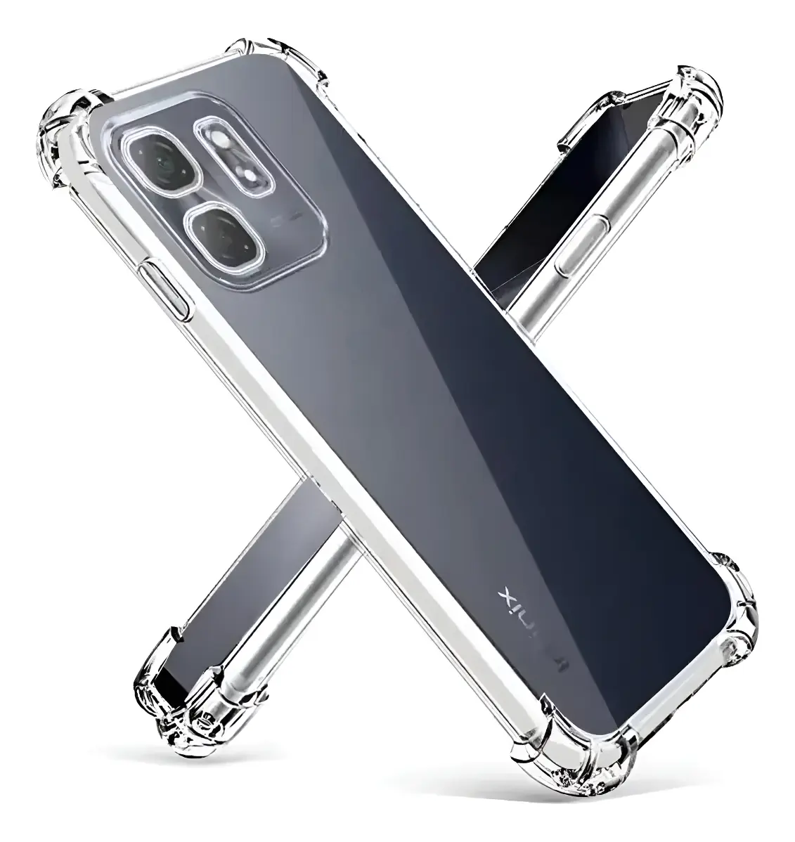 Carcasa Transparente para Infinix Smart 9 Antigolpe Carcasa Transparente para Infinix Smart 9 Antigolpe