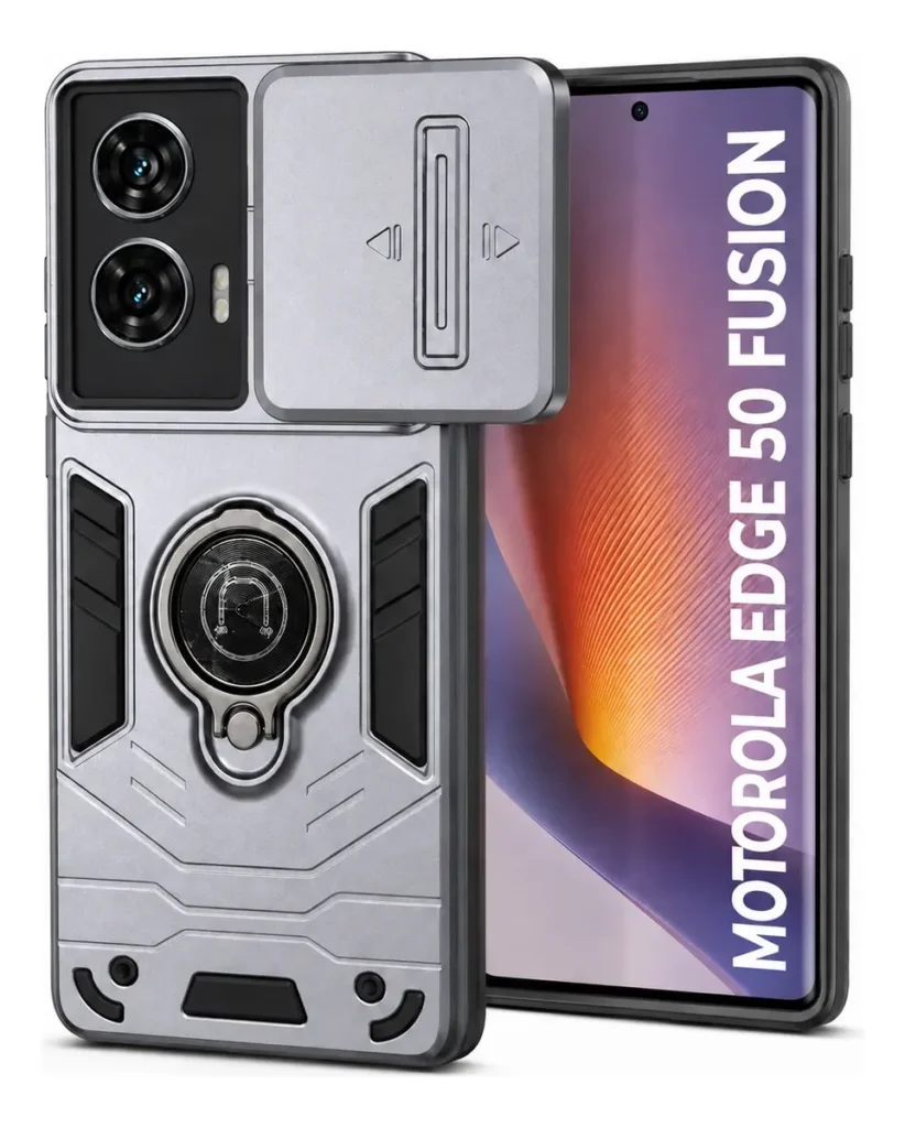 Carcasa para Motorola Edge 50 Fusion Anillo Cubre Cámara — vista 2