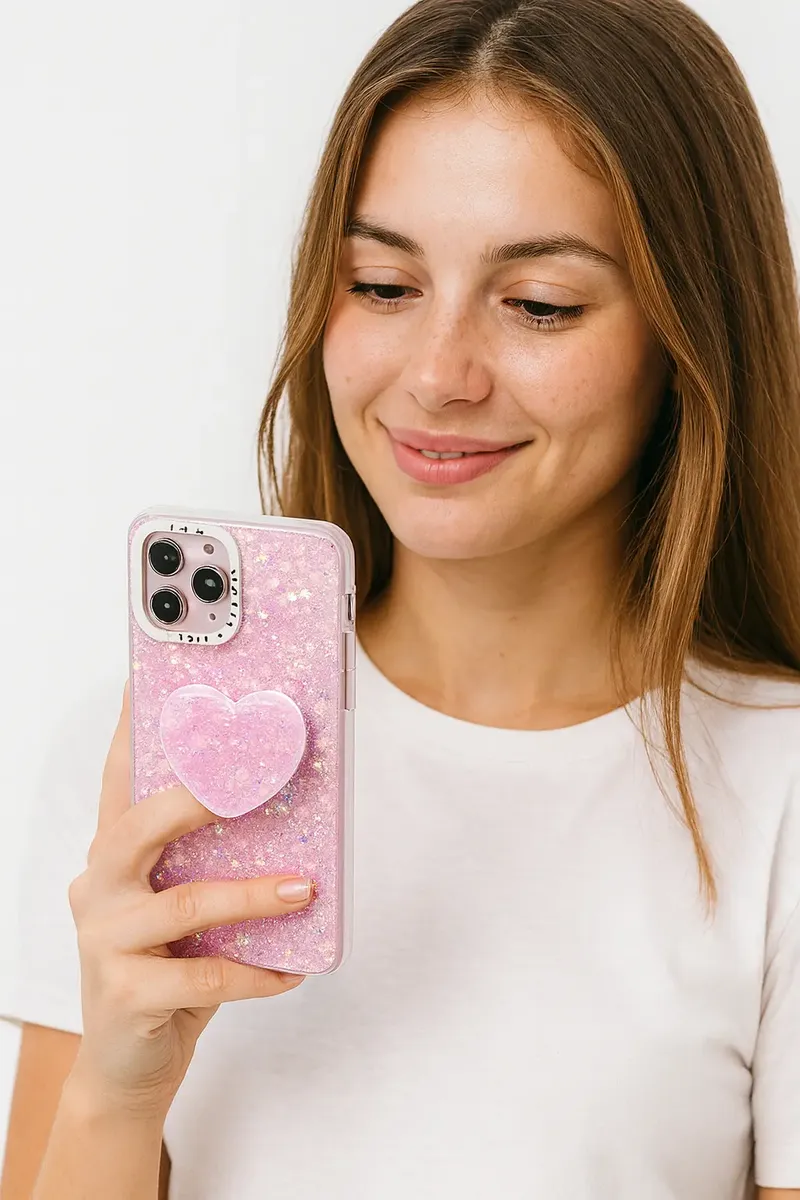Carcasa para iPhone 14 Glitter Incluye Pop Socket — vista 6 Carcasa para iPhone 14 Glitter Incluye Pop Socket — vista 6