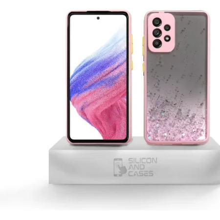 Carcasa Samsung A53 5G Glitter Protección Cámara — vista 2