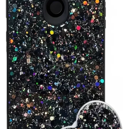 Carcasa para Xiaomi Redmi 9C Glitter Incluye Pop Socket — vista 2
