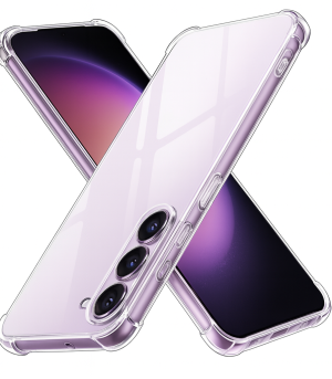 Carcasa transparente antigolpe para samsung s25 fe