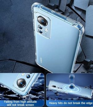 Carcasa para xiaomi 12 lite transparente antigolpe - vista 2