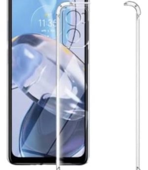 Carcasa para motorola e22i transparente antigolpe