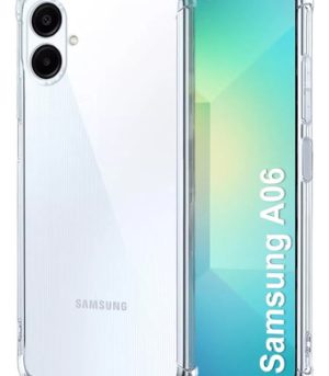 Carcasa transparente para samsung a06 antigolpe