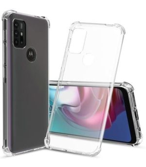 Carcasa para motorola g10 transparente antigolpe