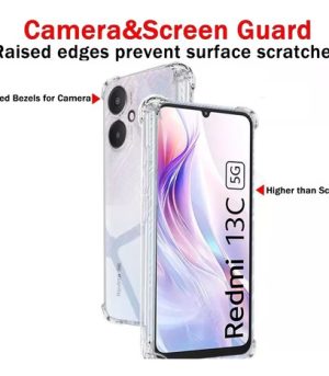 Carcasa transparente para xiaomi redmi 13c 5g antigolpe - vista 2