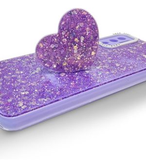 Carcasa para xiaomi redmi note 10 5g glitter con pop socket - vista 2