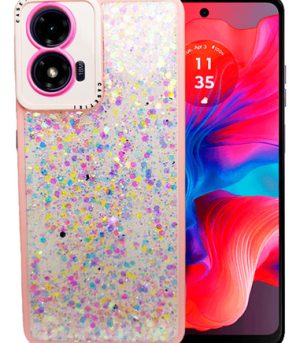 Carcasa para motorola g04 glitter incluye pop socket - vista 11