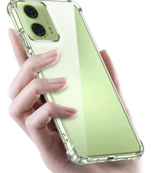 Carcasa transparente para motorola e15 antigolpe