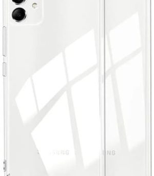 Carcasa para samsung a04 transparente antigolpe