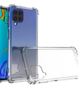 Carcasa compatible samsung f62 transparente antigolpe