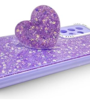 Carcasa para samsung a13 4g glitter incluye pop socket - vista 2