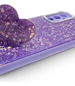Carcasa para samsung a24 glitter incluye pop socket - vista 2