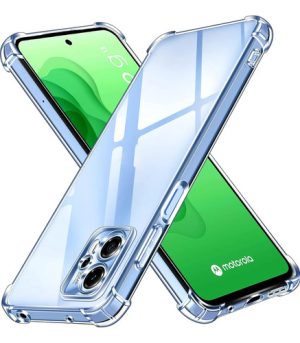 Carcasa transparente para motorola g13 antigolpe