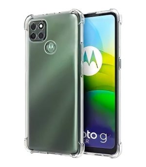 Carcasa motorola g9 power transparente antigolpe