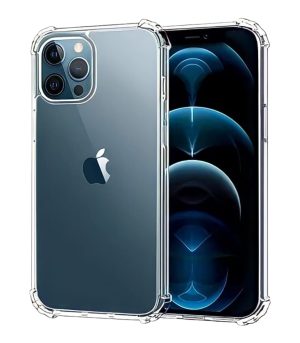 Carcasa iphone 12 pro transparente antigolpe