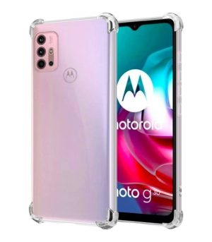 Carcasa motorola g20 transparente antigolpe