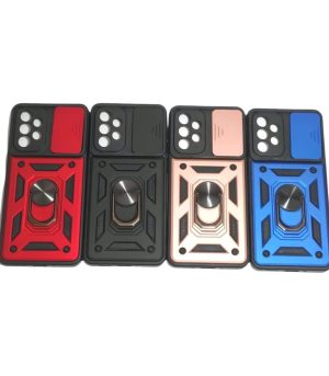 Carcasa samsung a23 anillo antigolpe cubre camara