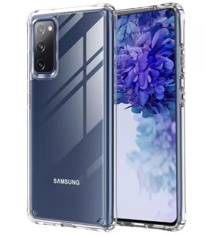 Carcasa samsung s20 transparente antigolpe reforzada