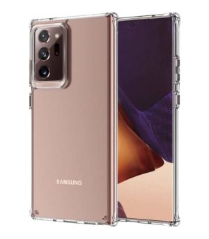 Carcasa samsung note 20 ultra transparente antigolpe reforzada