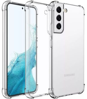 Carcasa samsung s21 plus transparente antigolpe reforzada
