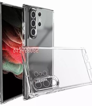 Carcasa samsung s22 ultra transparente antigolpe reforzada