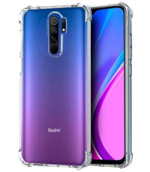 Carcasa xiaomi redmi 9 transparente antigolpe