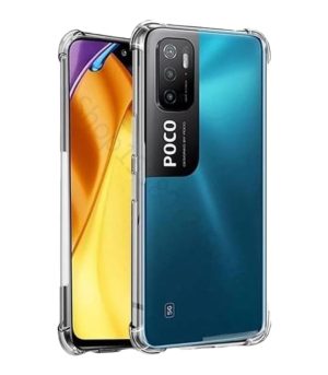 Carcasa xiaomi poco m3 pro transparente antigolpe