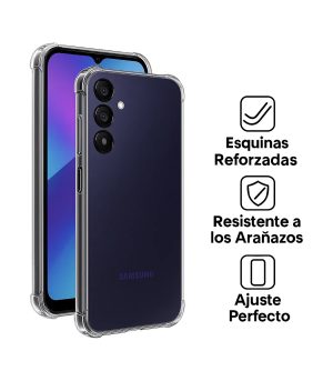 Carcasa transparente antigolpe para samsung a16 - vista 2